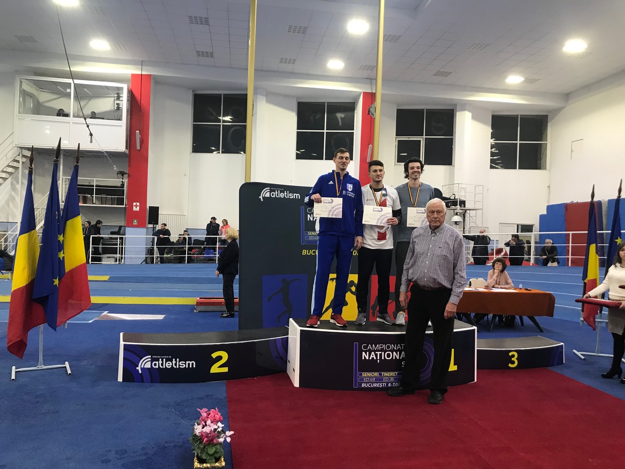 Sportivii de la CSM București au dominat prima zi la Campionatele Naționale de atletism în sală! Marian Oprea, din nou campion: ”Concurez din secolul trecut”