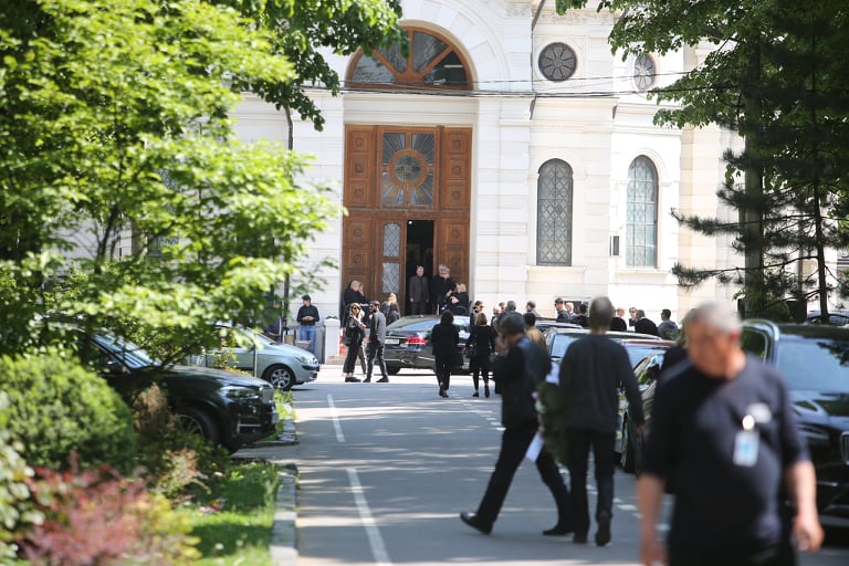 Alex Faur a fost înmormântat la Cimitirul Bellu | FOTO