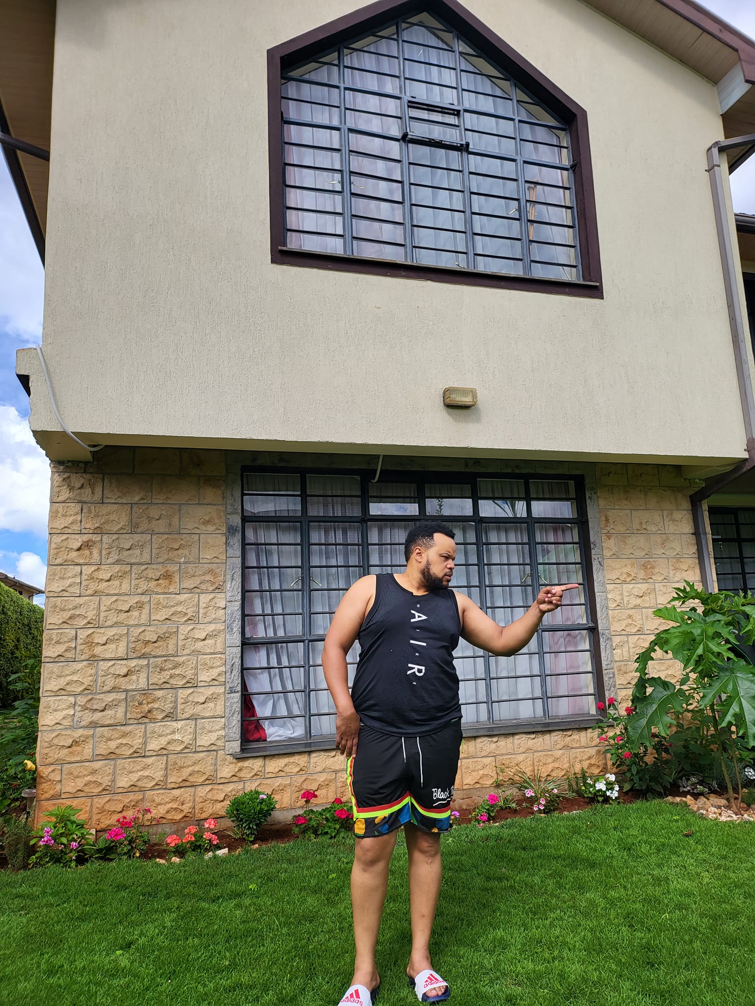 Betty Bayo's husband Hiram Gitau