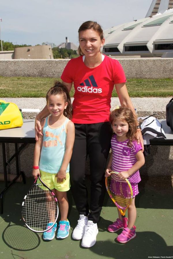 Întâlnire de nota 10, la Montreal, între Nadia Comăneci și Simona Halep GALERIE FOTO