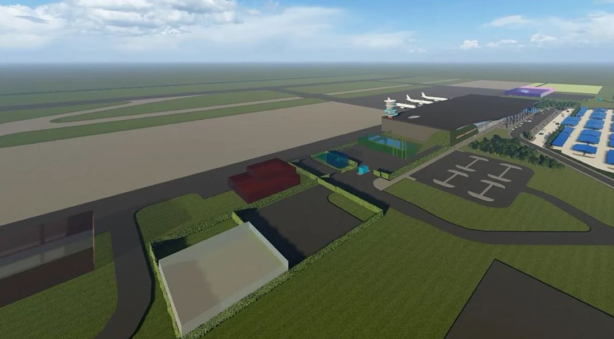 Un nou aeroport se construiește la Galați. Imagini cu proiectul