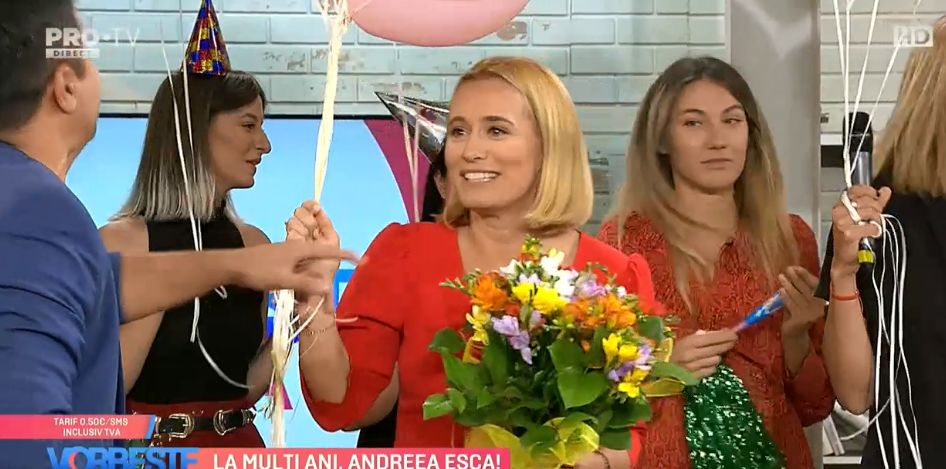 Andreea Esca a împlinit 46 de ani. "Nu se poate face nimic" | FOTO