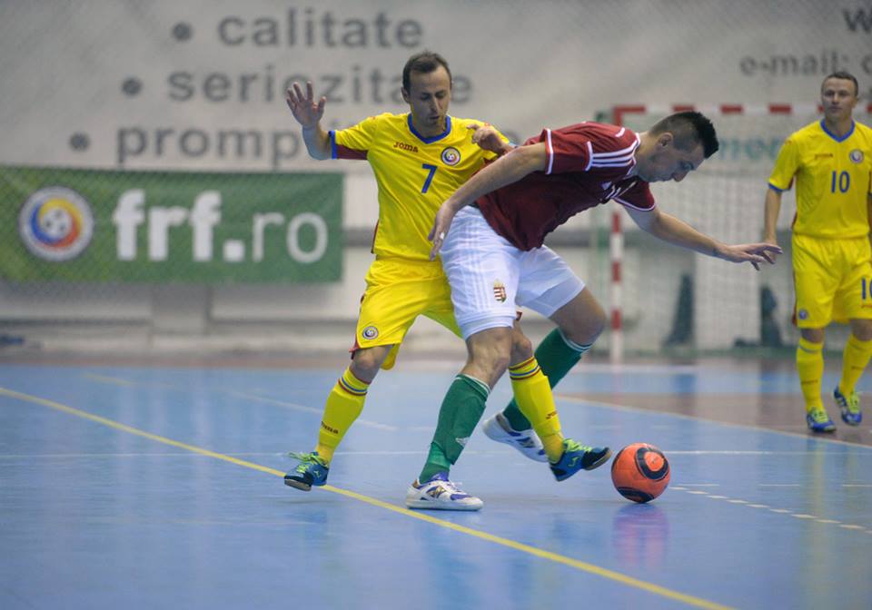 România - Ungaria 2-2, în manșa tur din barajul pentru Euro 2016 la futsal / GALERIE FOTO