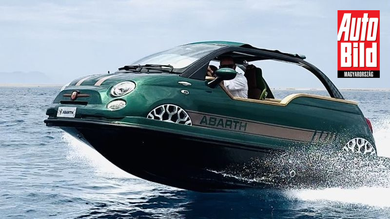 Nézze, hogy repeszt ez az Abarth hajó a vízen! – videó