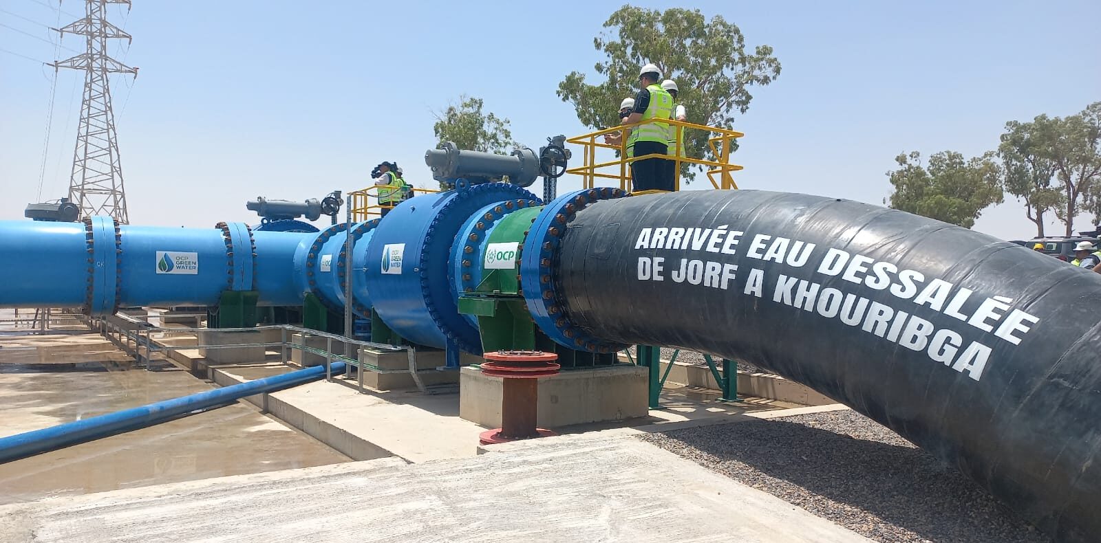 Morocco launches longest desalinated water pipeline to power world’s largest phosphate mine