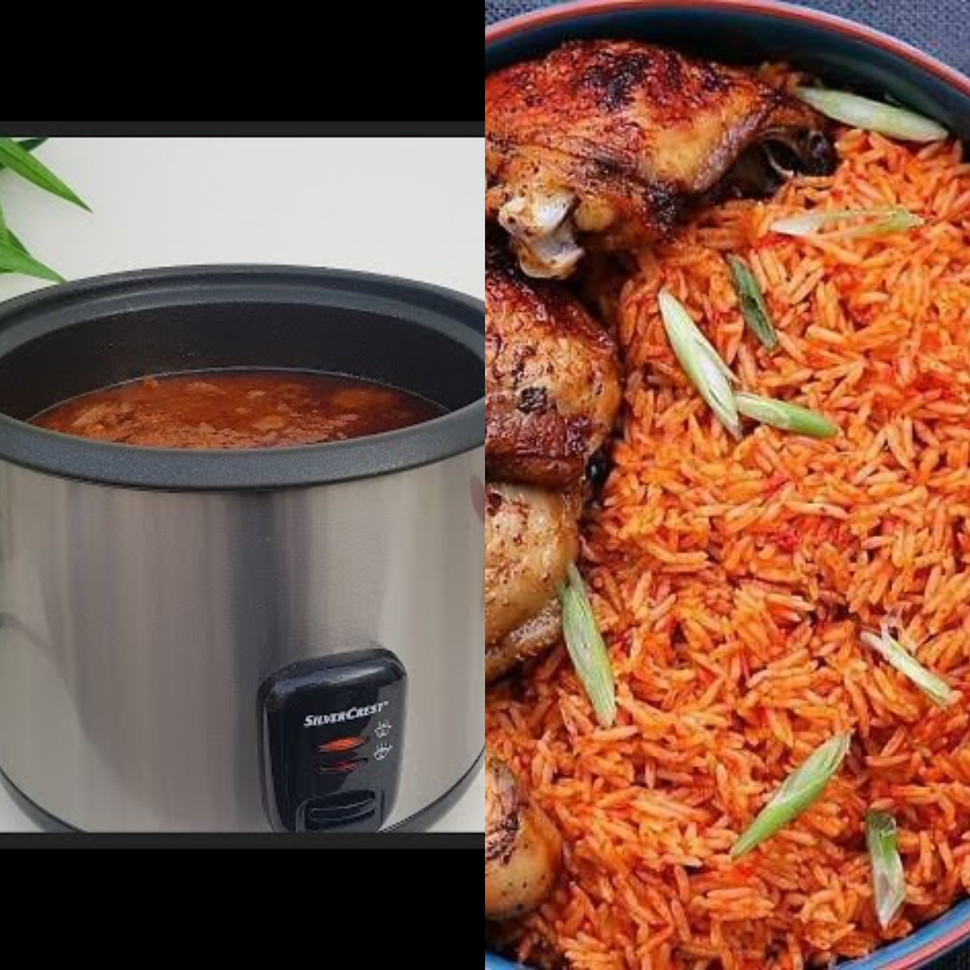 How to cook jollof in your rice cooker