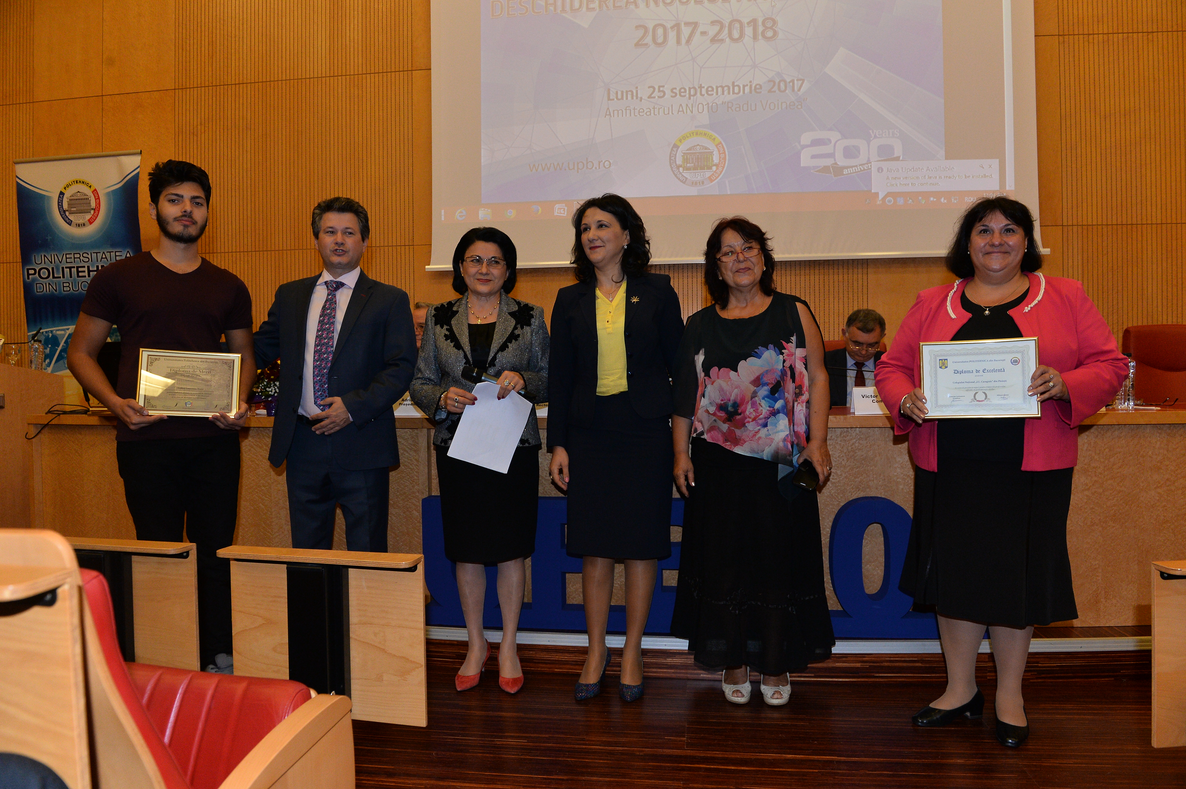 Universitatea Politehnica București a deschis anul universitar cu generația 200