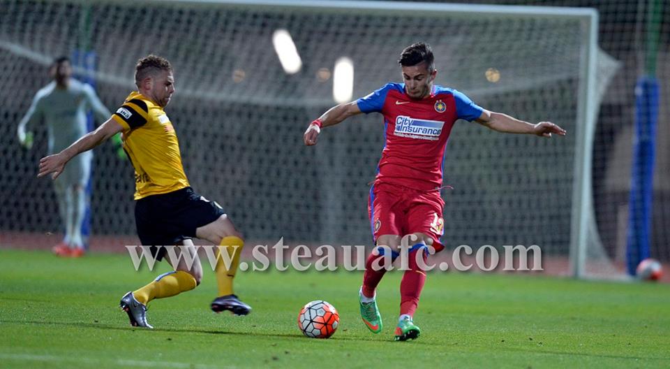 Steaua - Young Boys Berna (Elveția) 2-2! ^Jugurtha Hamroun a reușit dubla, Ciprian Marica a debutat cu pasă de gol / FOTO