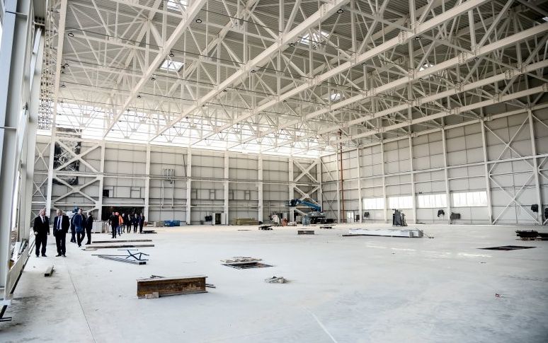 Avioanele Airbus 320 şi Boeing 737 vor fi reparate lângă Aeroportul Iași. Primele imagini din hangar