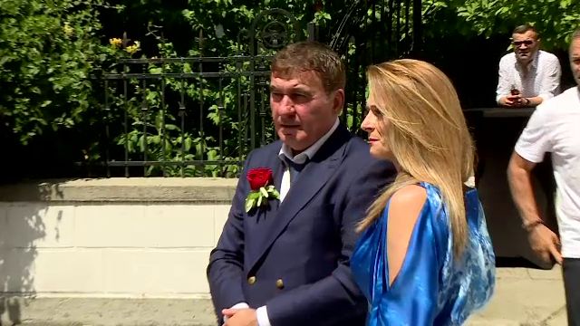 Marilena, soția lui Gică Hagi, apariție uimitoare la nunta fiicei sale, Kira Hagi. A strălucit la brațele soțului ei