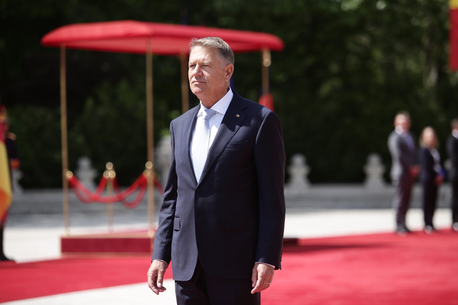 Klaus Iohannis, după întrevederea cu președintele german Frank-Walter Steinmeir: „Sprijinim un embargo pe petrolul rusesc”