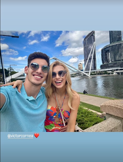 Andreea Bălan a părăsit România de dragul lui Victor Cornea. Unde se află îndrăgostiții: „Nu credeam și nu visam că voi ajunge aici”
