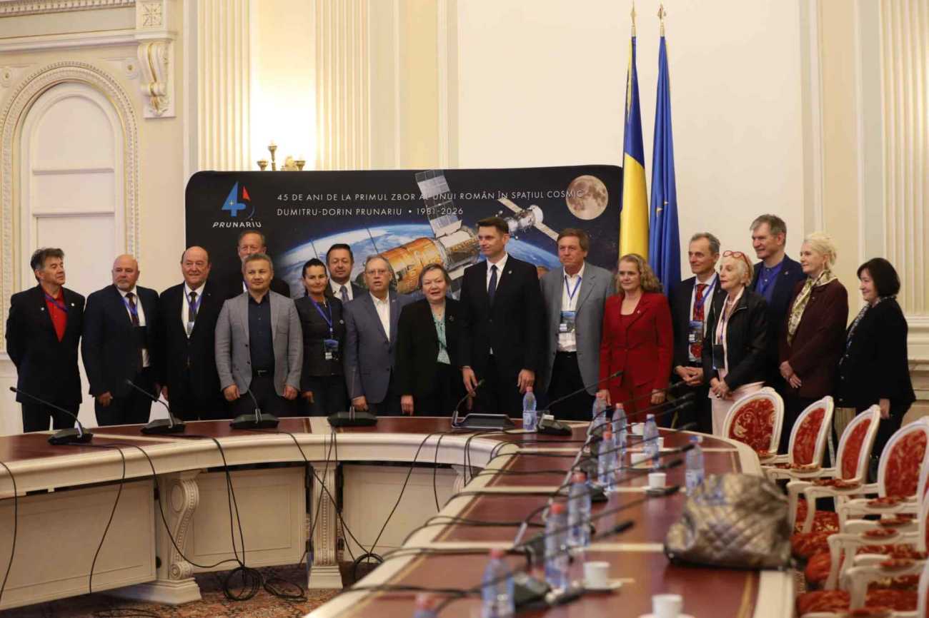 Dumitru Prunariu, singurul român care a zburat în Cosmos, aniversat în Senat după 45 de ani de la misiunea Soyuz 40