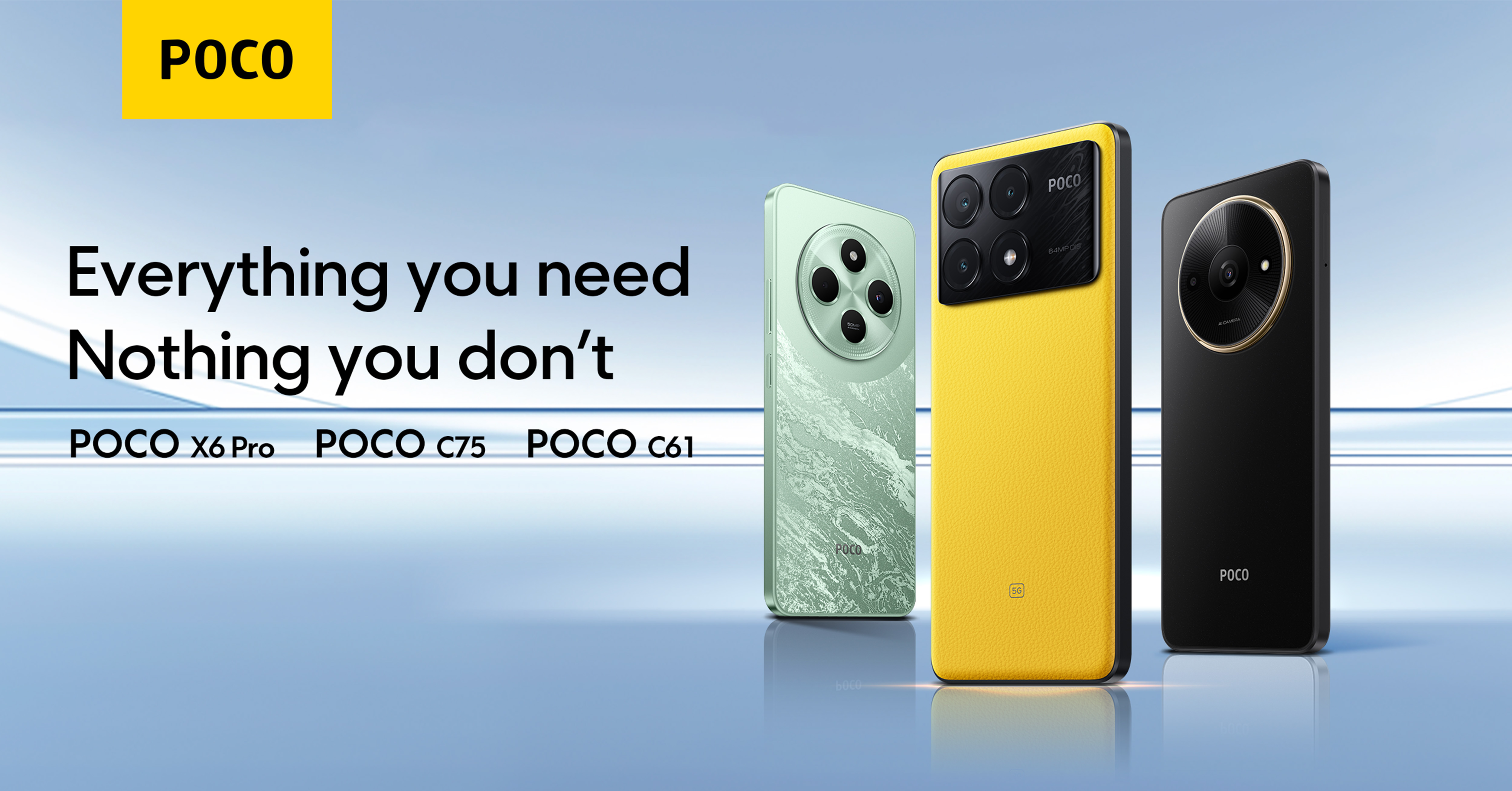 POCO media launch: Xiaomi introduces POCO X6 Pro 5G, POCO C75, and