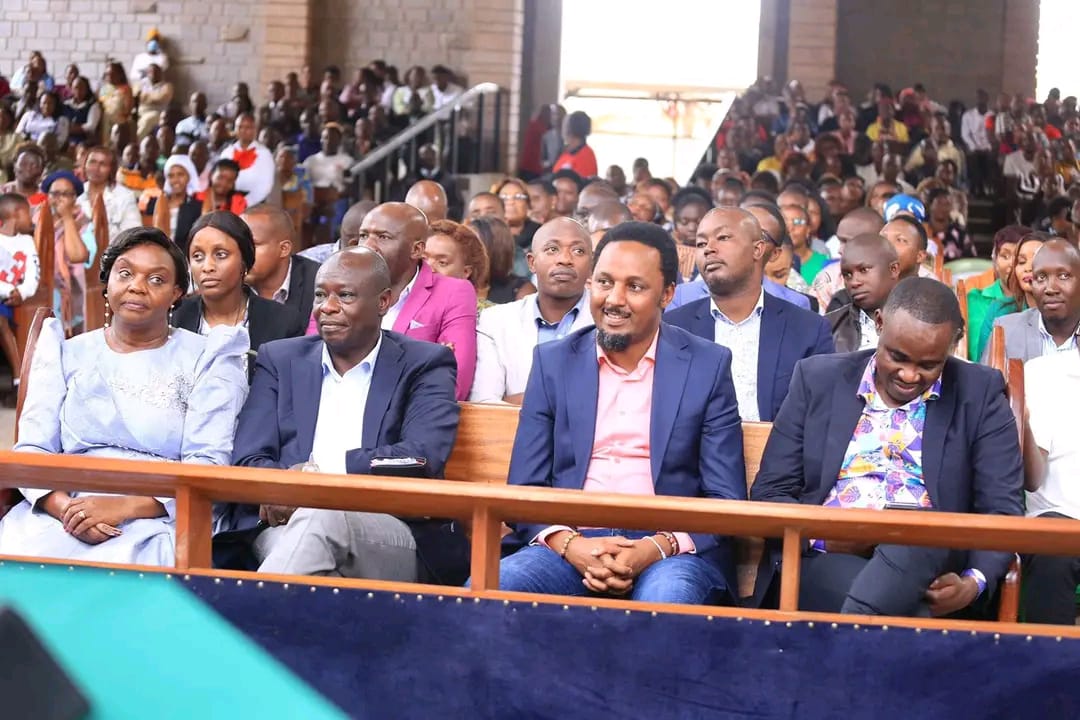 Impeached Deputy President Rigathi Gachagua attending a Sunday Church Service at St. James ACK Cathedral, Kiambu County.