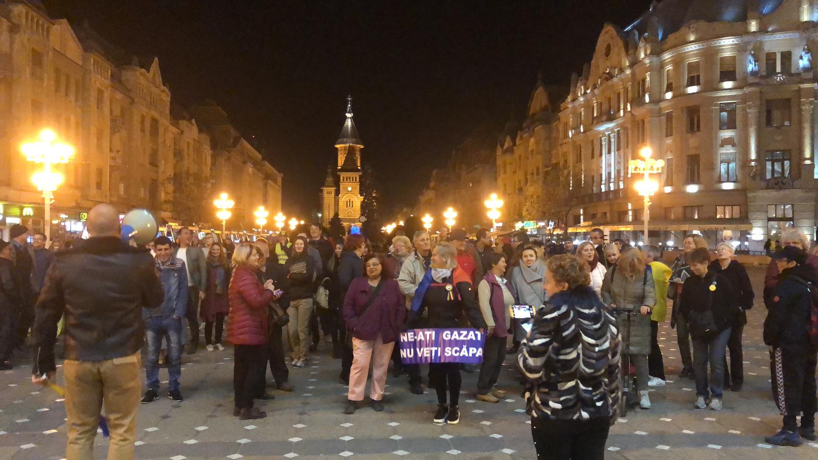 Mihai Șora, la protestul de la Timișoara: “Să nu ne pierdem încrederea în viitorul acestei țări. Până la urmă vom învinge”/ FOTO&VIDEO