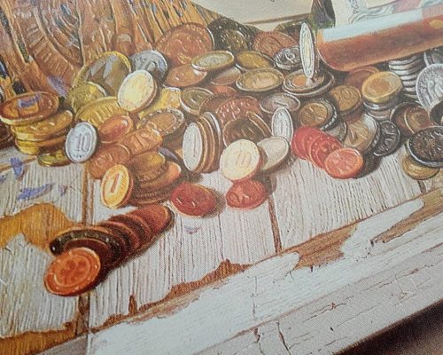 Un fost grafician a ajuns să își vândă picturile cu sute de mii de euro