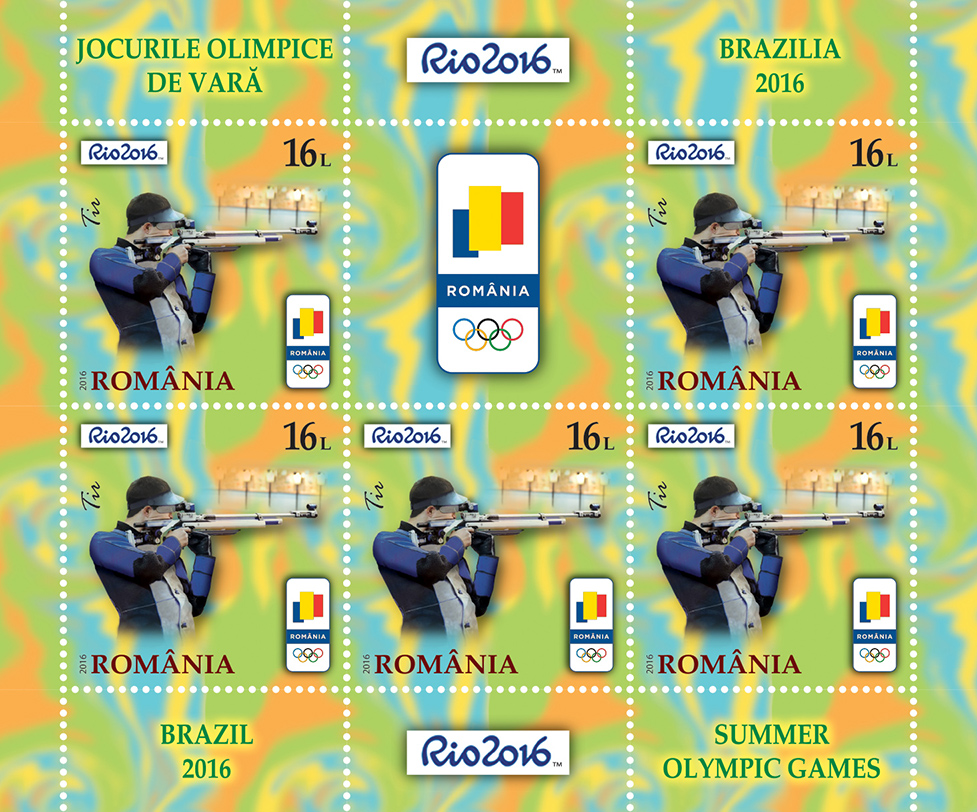 Jocuri Olimpice. Timbre pentru sportivii care vor reprezenta România la Rio