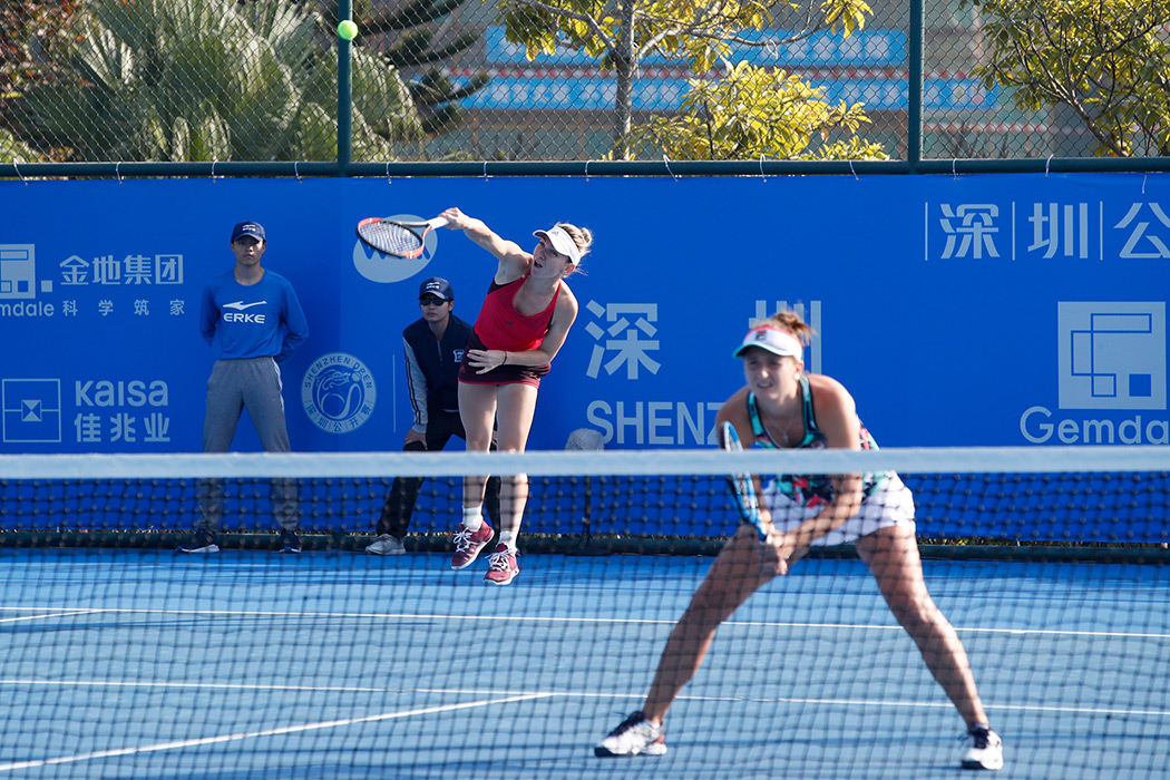 Begu şi Halep, în semifinalele probei de dublu la Shenzhen