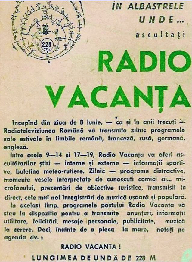 Radio Vacanța și Securitatea. Cum controla regimul comunist, prin sursele „Duțescu” și „Florea”, oamenii care lucrau la postul estival