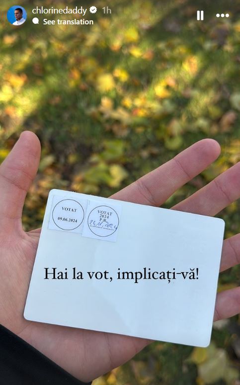Vedetele votează la primul tur al alegerilor prezidențiale din 2024. Mesajul Andreei Esca: „Nu mor caii când vor câinii!”