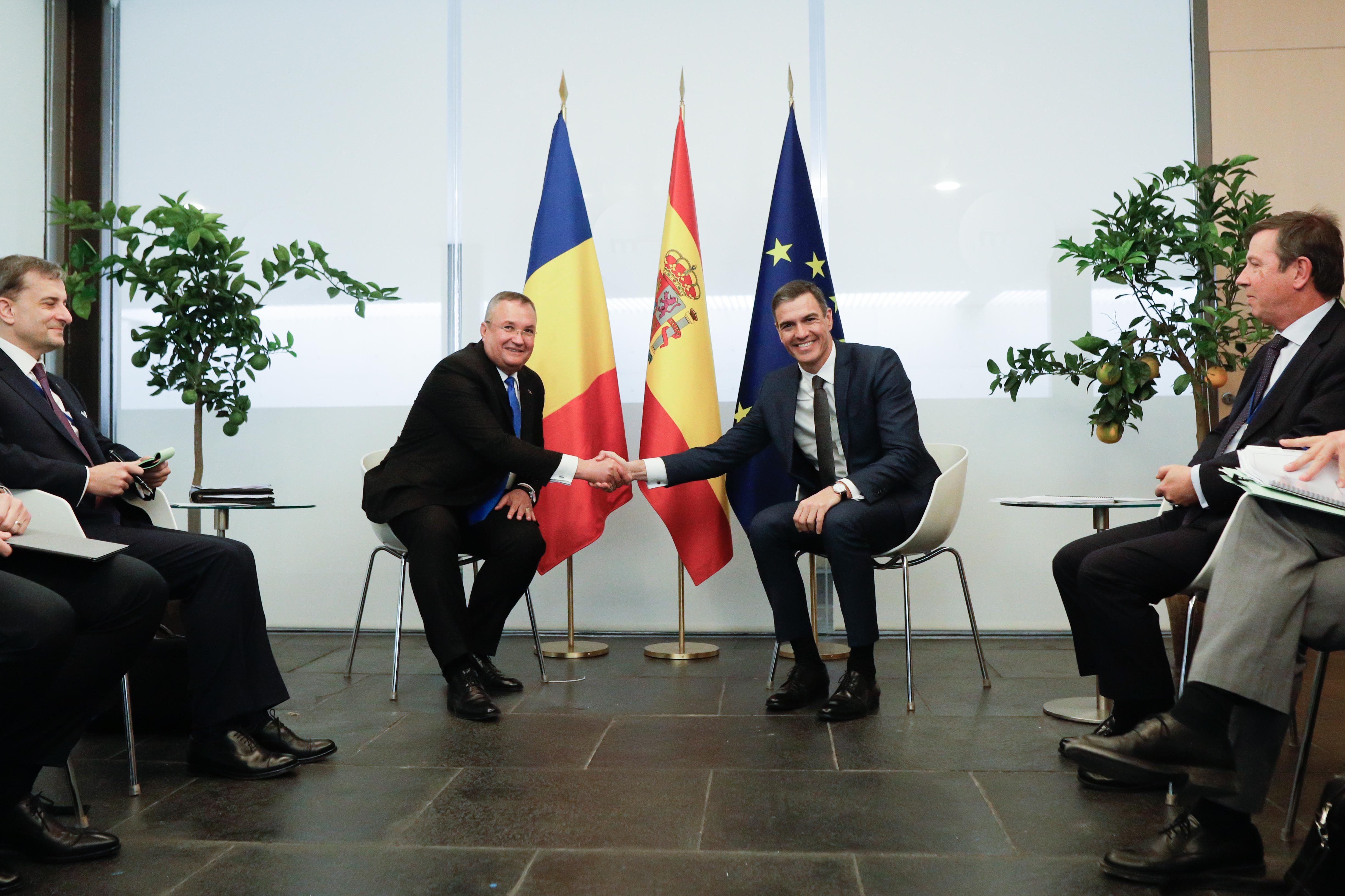 Prima ședinţă comună a Guvernelor Spaniei şi României. Premierul Ciucă participă alături de mai mulţi miniştri