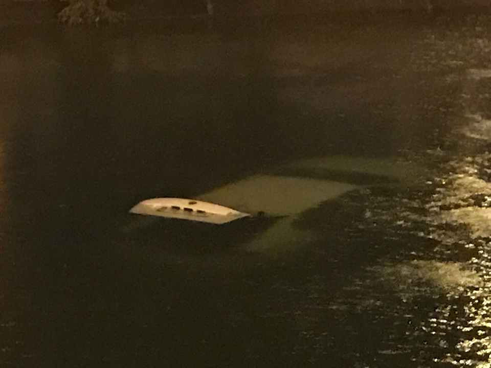 Un șofer a căzut cu mașina în râul Dâmbovița, în zona Cotroceni din Capitală (FOTO & VIDEO)