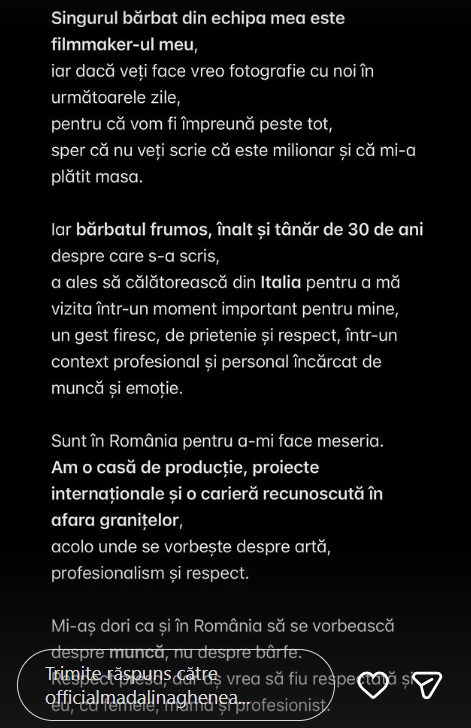 Mădălina Ghenea rupe tăcerea despre venirea sa în România. Cine e bărbatul cu care a apărut: „Frumos, înalt și tânăr de 30 de ani”