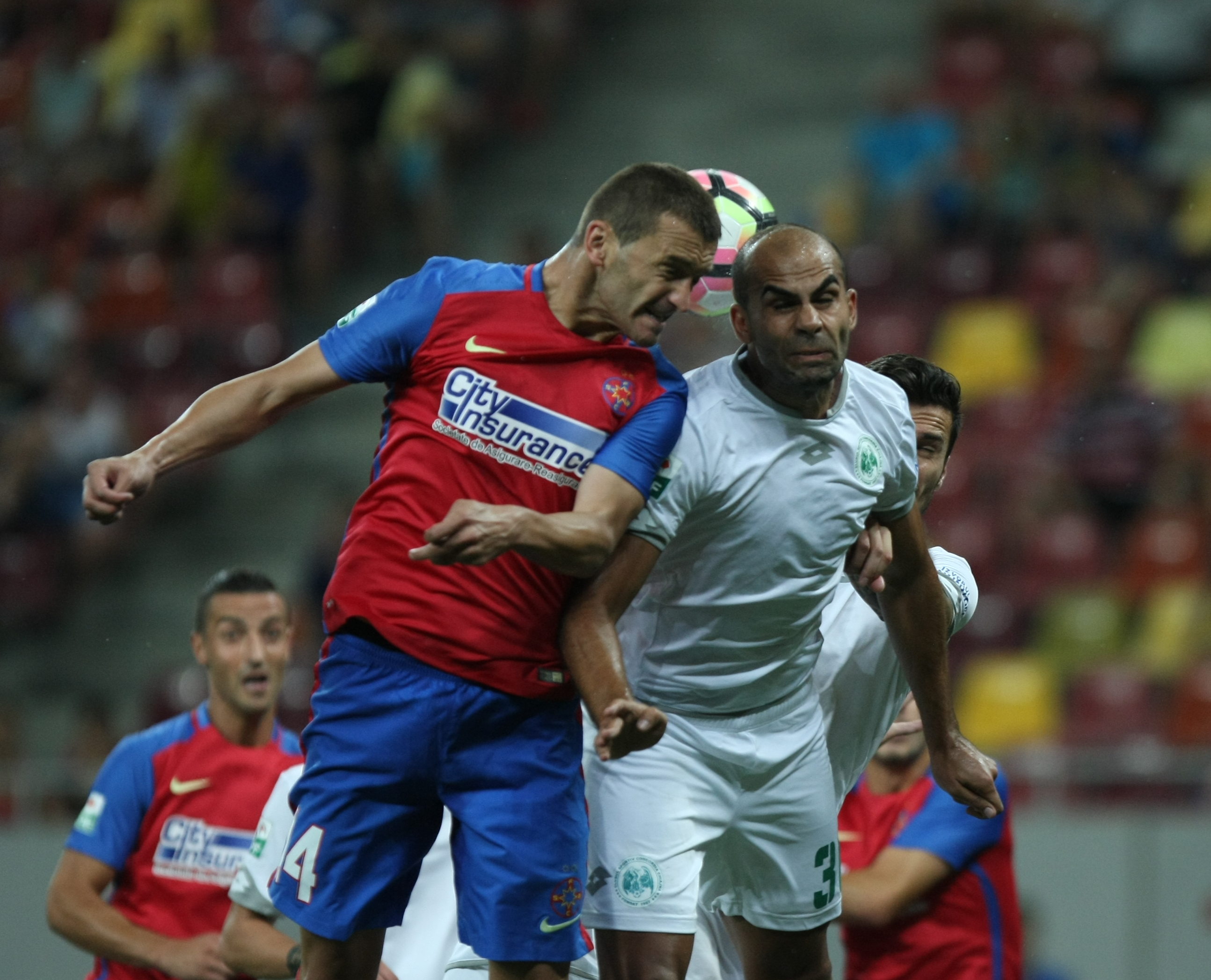 Steaua - Chiajna 1-0. Vlad Achim: ”A fost destul de greu să ne revenim după euforia calificării” | GALERIE FOTO
