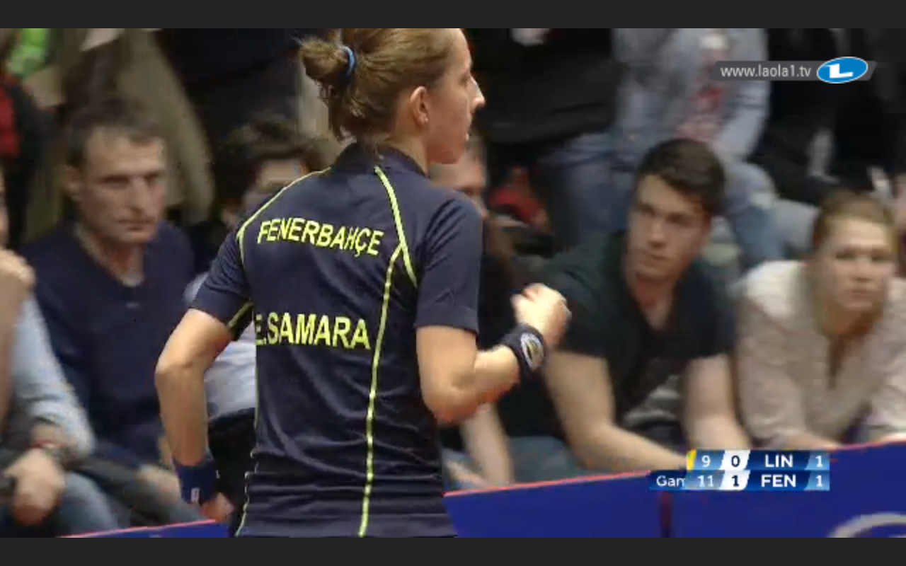 Eliza Samara a câștigat turul finalei Ligii Campionilor Europeni / FOTO