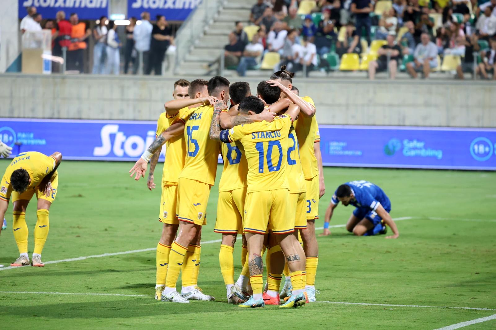 România a câștigat în Cipru cu 3-0 și este lider în Liga Națiunilor cu punctaj maxim