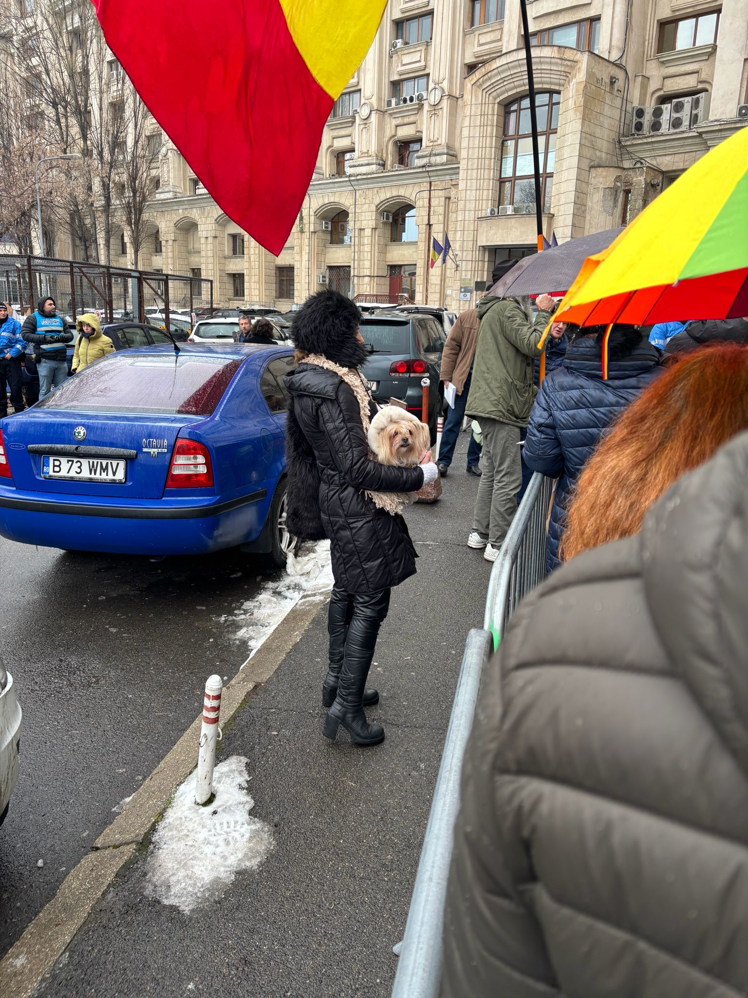 În „Valul Democrației” al susținătorilor lui Călin Georgescu: „Să se aleagă praful de tine, dacă nu scrii adevărul!” 