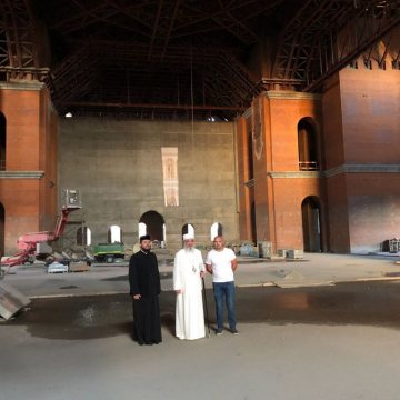 Patriarhul României a vizitat şantierul Catedralei Naţionale
