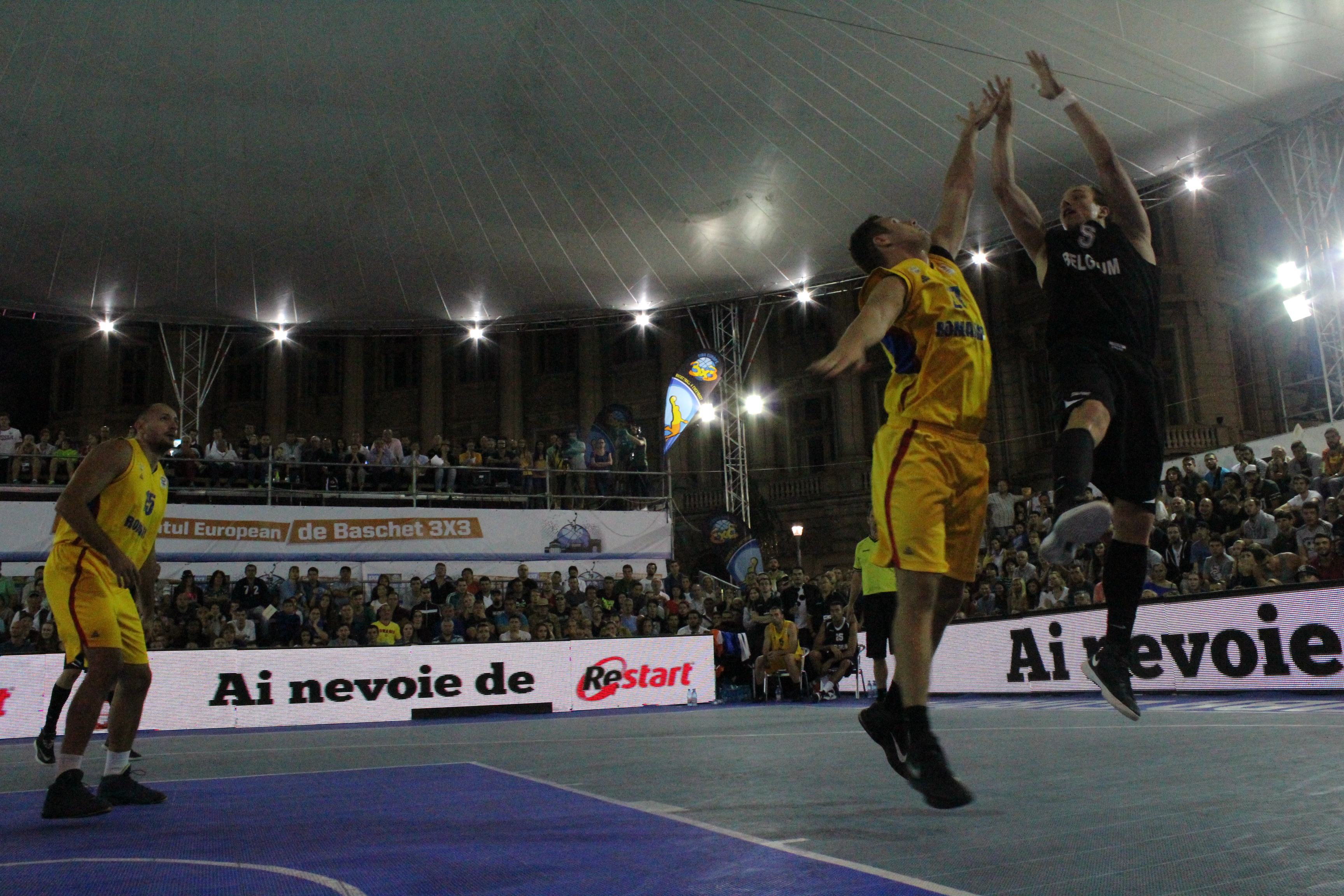 GALERIE FOTO & VIDEO / România joacă astăzi în semifinalele CE de baschet 3x3