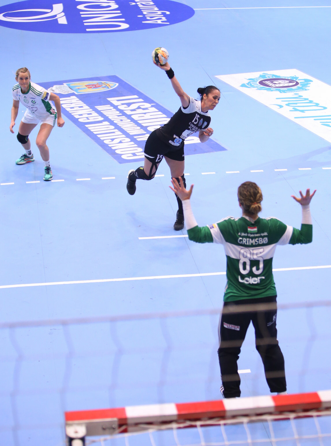 Liga Campionilor, handbal, feminin: CSM București - Gyor 22-24. ^"Tigroaicele" - în "sferturi" cu Rostov-Don, HCM Baia Mare  - cu Buducnost / FOTO