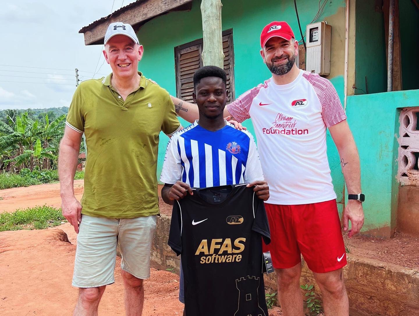 KofCity FC host reps from Dutch giants AZ Alkmaar during Ghana visit