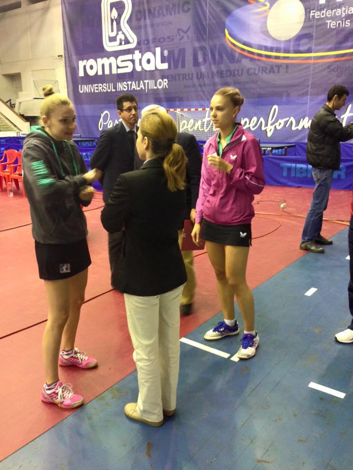 Daniela Dodean și Ovidiu Ionescu au câștigat titlurile naționale la individual /GALERIE FOTO