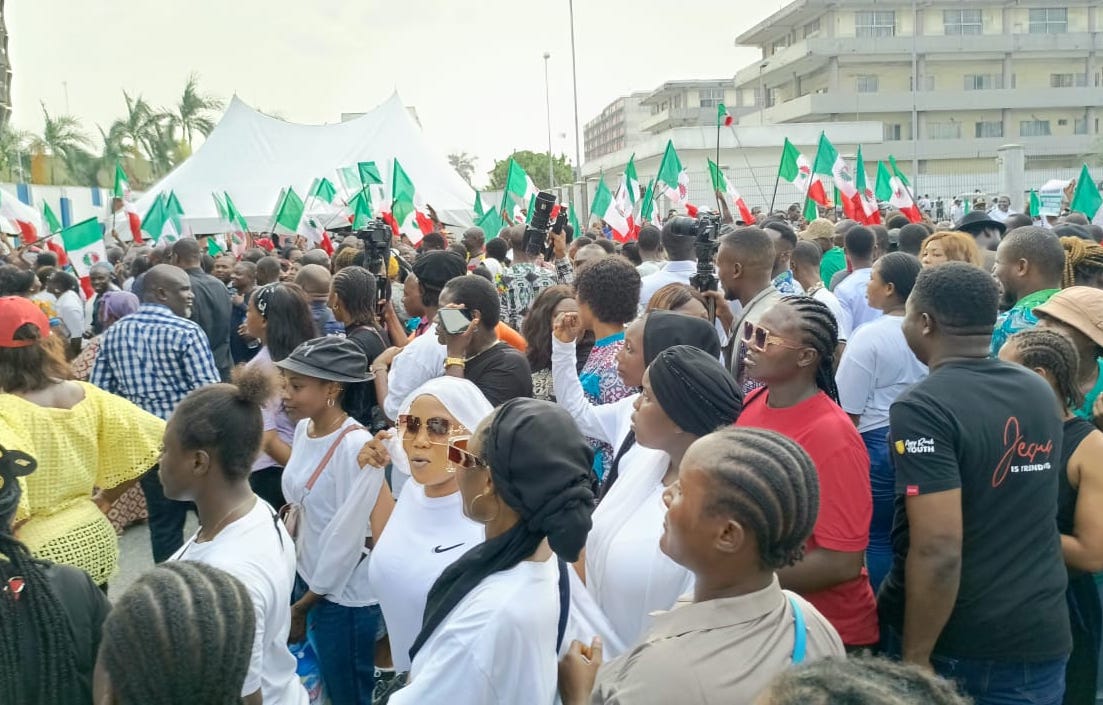 Rivers protesters [Punch Newspapers]