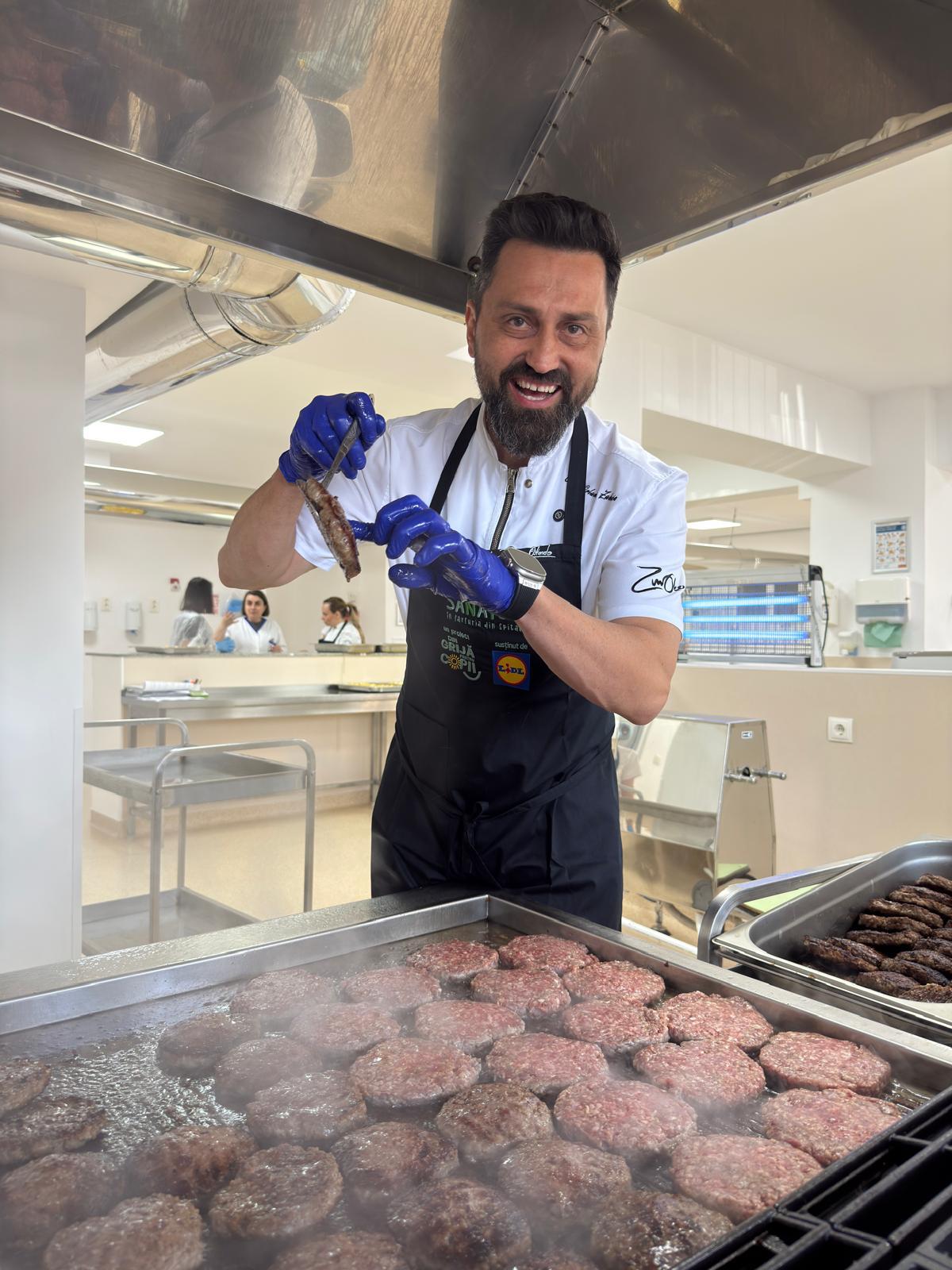 Gestul făcut de Chef Orlando Zaharia pentru copiii de la Spitalul de Pediatrie din Pitești. „A fost o onoare”