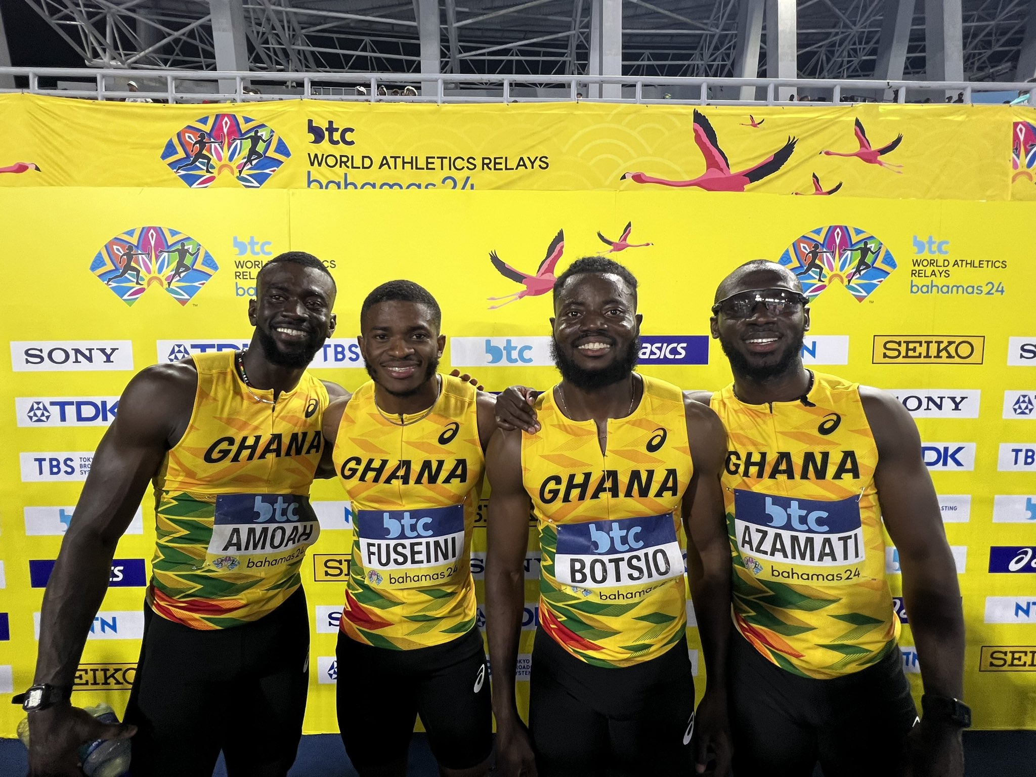 Paris 2024: Ghana’s 4×100 relay team beats Nigeria to qualify for Olympic Games