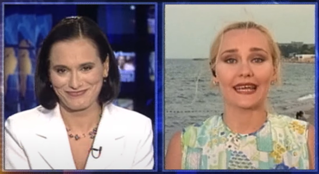 Imagini de arhivă cu Elena Lasconi. Cum arăta înaintea anilor 2000, când era corespondent PRO TV