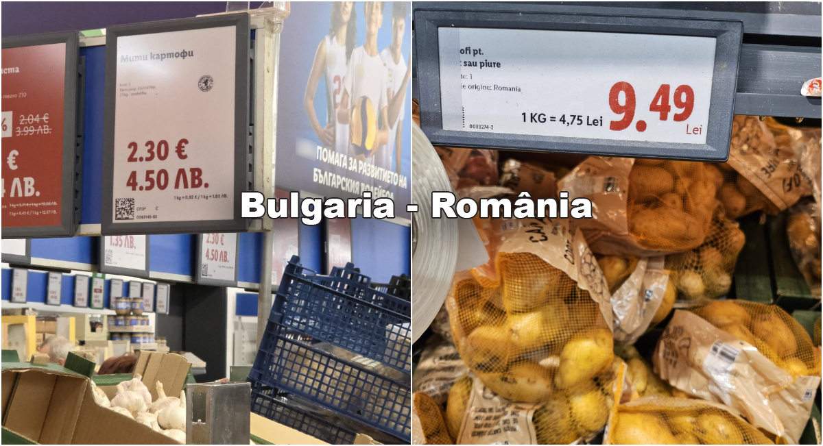 Experiment Libertatea. Preţurile la alimente în Bulgaria faţă de România: şi castraveţii aduşi din Grecia sunt mai scumpi la vecini