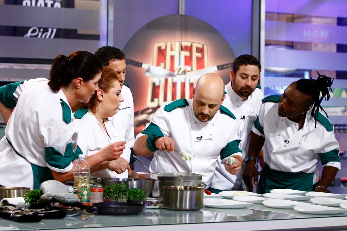 Alianță între chef Scărlătescu și chef Bontea. "L-am luat în vizor pe Florin, sper să nu ia nicio probă!" | FOTO