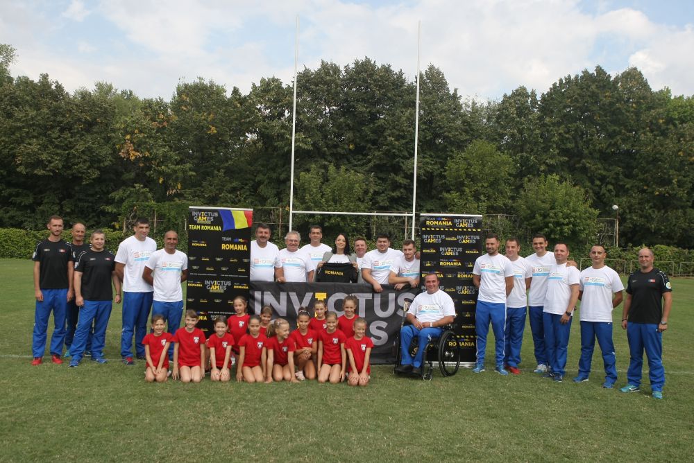 FOTO&VIDEO | Andreea Marin i-a prezentat pe eroii Invictus. Libertatea și Fundația Ringer au donat 10.000 de euro pentru soldații răniți în războaie