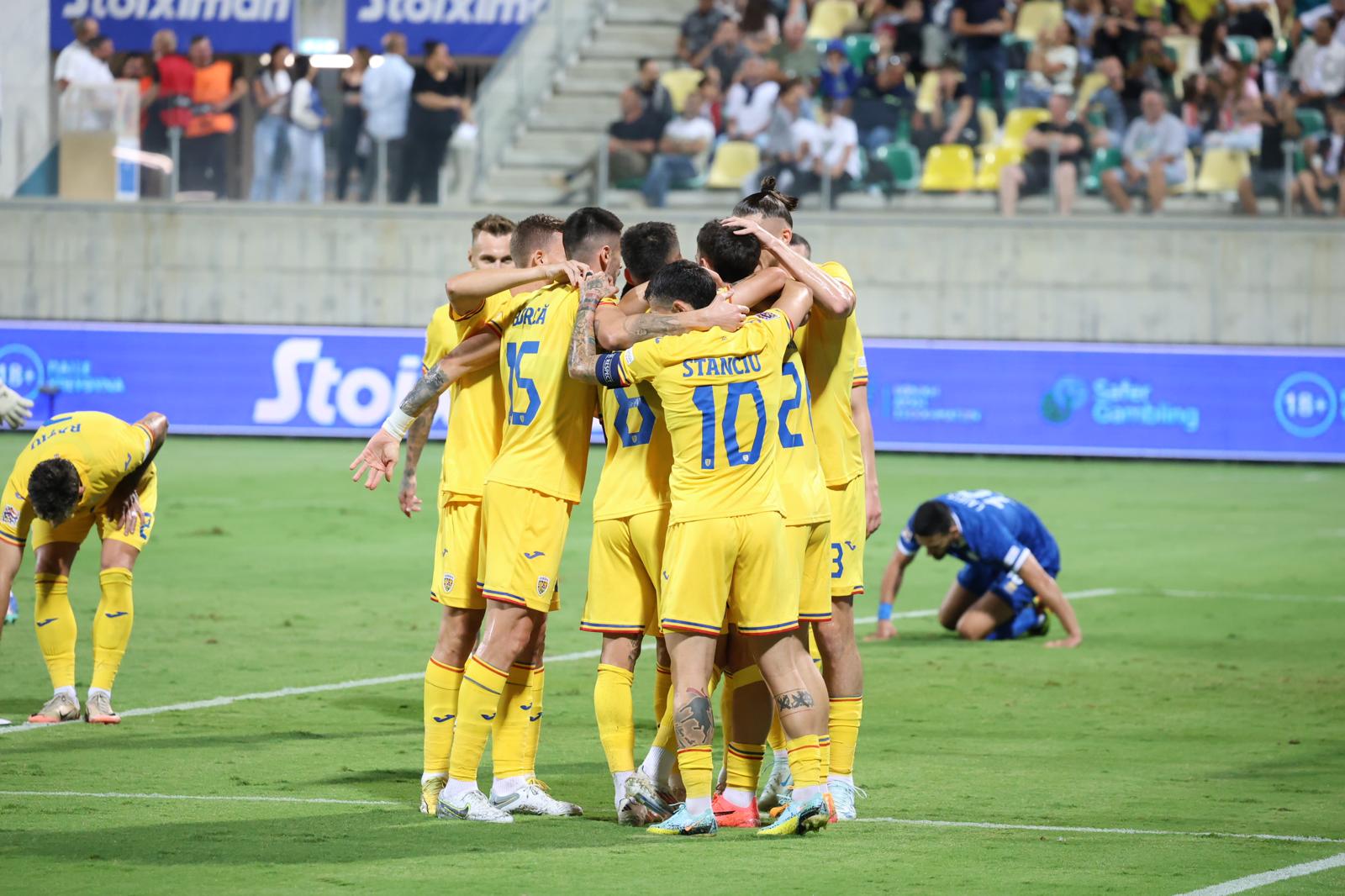 România a câștigat în Cipru cu 3-0 și este lider în Liga Națiunilor cu punctaj maxim
