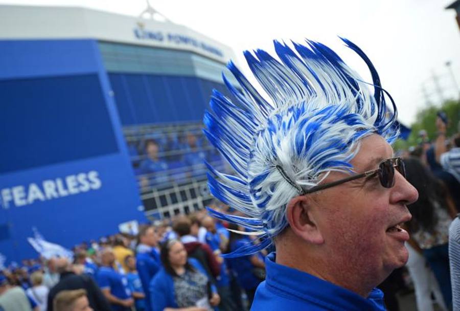 Ce party pe ”King Power Stadium”! Leicester a dat o petrecere pe cinste, la meciul cu Everton. Imagini de colecție / GALERIE FOTO & VIDEO