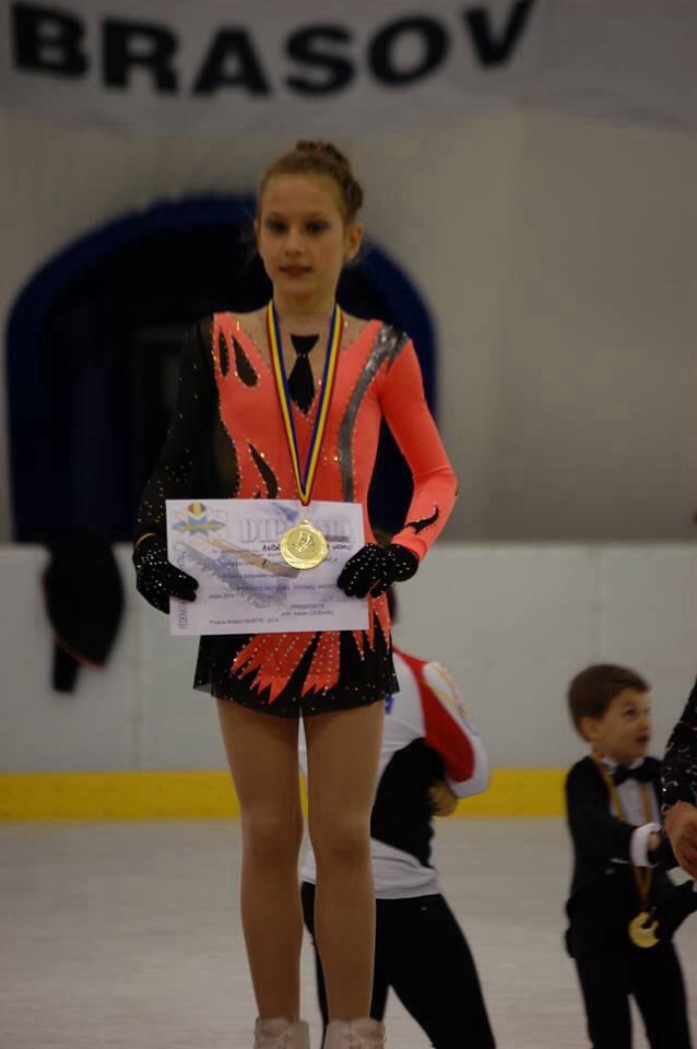 PATINAJ ARTISTIC / Andreea a impresionat şi în Ungaria. A câştigat un nou concurs. Povestea reginei fără bani. Un sport COSTISITOR