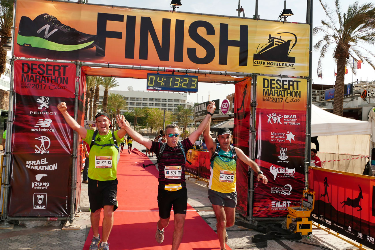 Maratonul din deșertul de lângă Eilat, în imagini