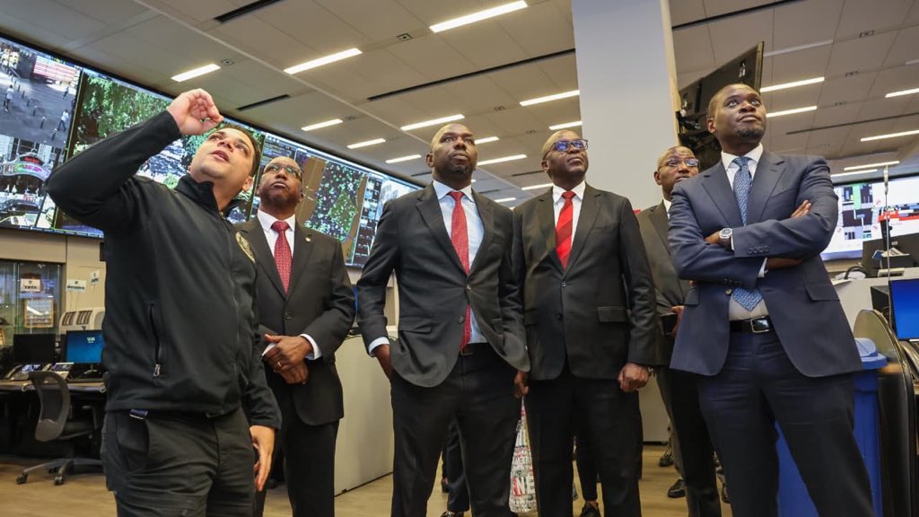 Nairobi City County Govenor, Sakaja Johnson, Kenya’s Ambassador to the US David Kerich, and Deputy Inspector General of Police Eliud Lagat, among other senior Government officials@ NYPD [Source X: @kipmurkomen]