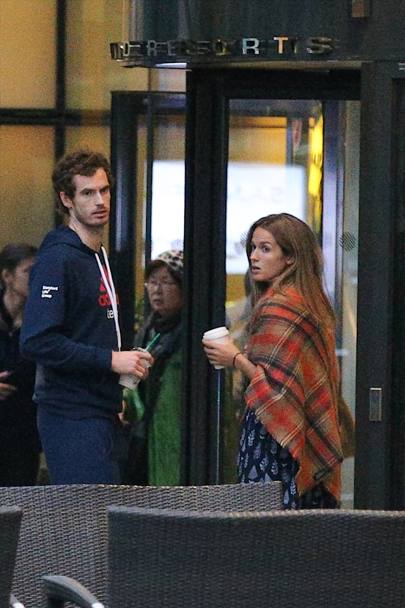 GALERIE FOTO / Andy Murray a cedat în ”oraşul iubirii”! Săruturi pasionale la Paris 